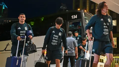 La Selección Mexicana llegó a San Antonio para medirse a Paraguay