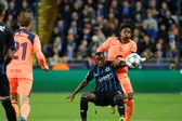 Barcelona rescató el empate ante Brujas en Champions League