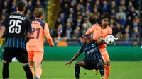 Barcelona rescató el empate ante Brujas en Champions League