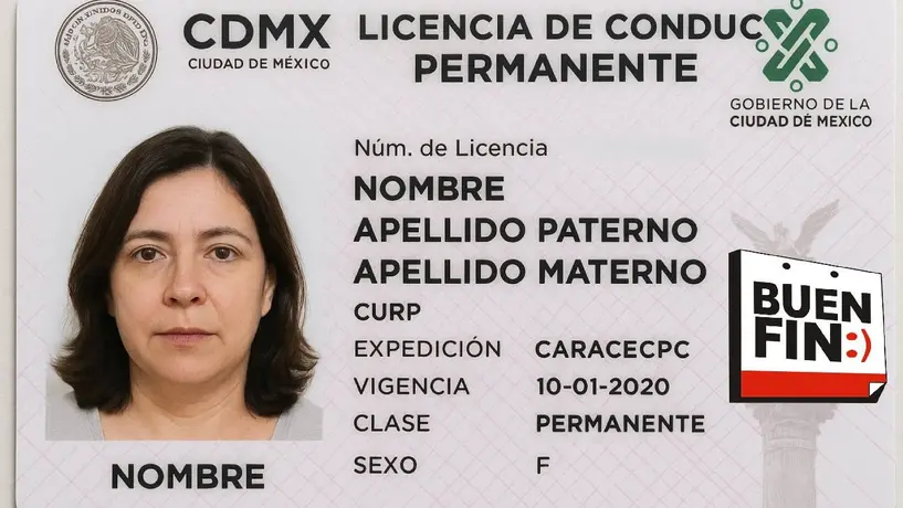 Licencia de conducir permanente CDMX: Esto costará por el Buen Fin 2025