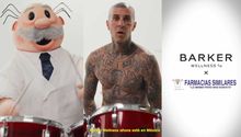 Travis Barker y el Dr. Simi lanzan colaboración épica: Barker Wellness llega a Farmacias Similares