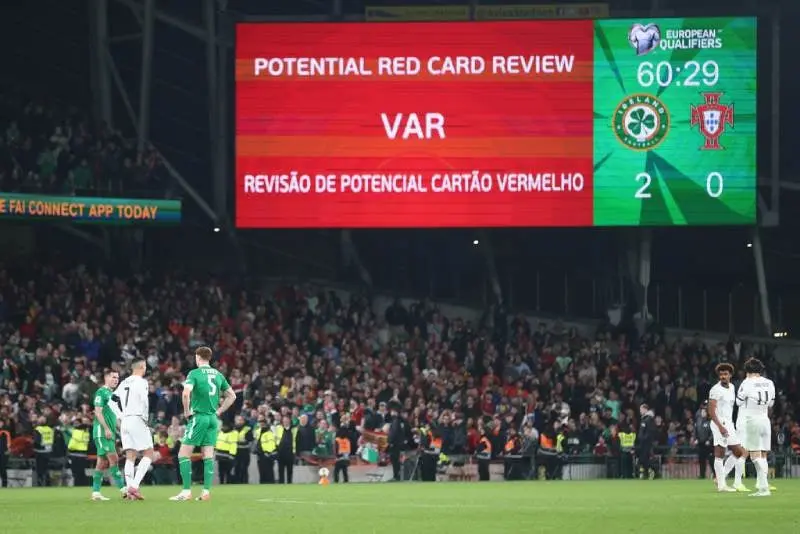 El VAR en juego de Portugal | AP