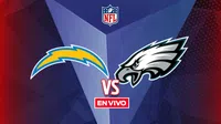 Los Ángeles Chargers vs Philadelphia Eagles EN VIVO NFL Semana 14