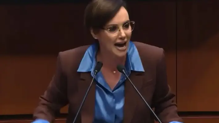 Lilly Téllez enciende el Senado al confrontar a Noroña: “¡Llora por Carlos Manzo!” / VIDEO