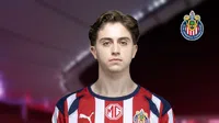 Oficial: Chivas anuncia el fichaje de Brian Gutiérrez