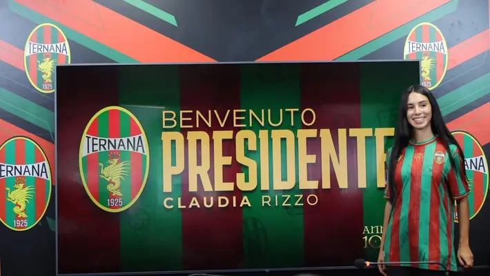 La historia de Ternana Calcio y Claudia Rizzo, la presidenta más joven en la historia del futbol italiano