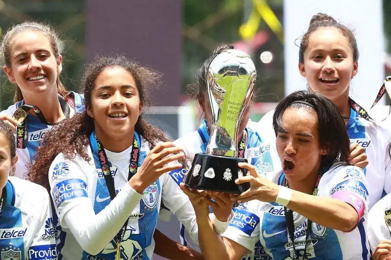 Mónica Ocampo ganó la Copa de la Liga MX Femenil en 2017 | IMAGO 7&amp;nbsp;
