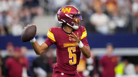 Jayden Daniels volverá a ser baja para Washington y se perderá el partido ante los Chiefs