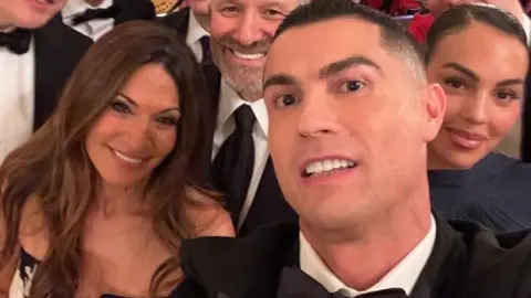 Cristiano Ronaldo y Georgina Rodríguez causan furor en Estados Unidos
