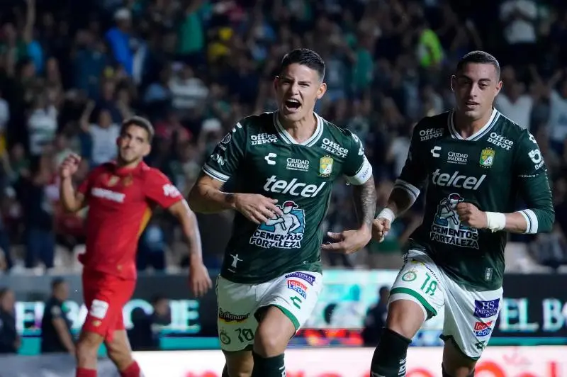 James Rodríguez en su paso por León| Imago7