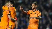 Roma derrota de visita a Rangers con grandes actuaciones de Soulé y Pellegrini