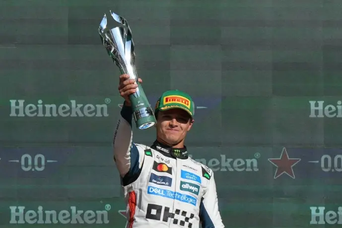 Lando Norris luchará contra la maldición del ganador en el Gran Premio de Australia