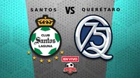 Santos vs Querétaro EN VIVO Liga MX Apertura 2025 Jornada 15