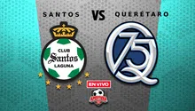 Santos vs Querétaro EN VIVO Liga MX Apertura 2025 Jornada 15