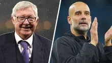 Sir Alex Ferguson felicita a Pep Guardiola por alcanzar los 1,000 partidos en la Premier League