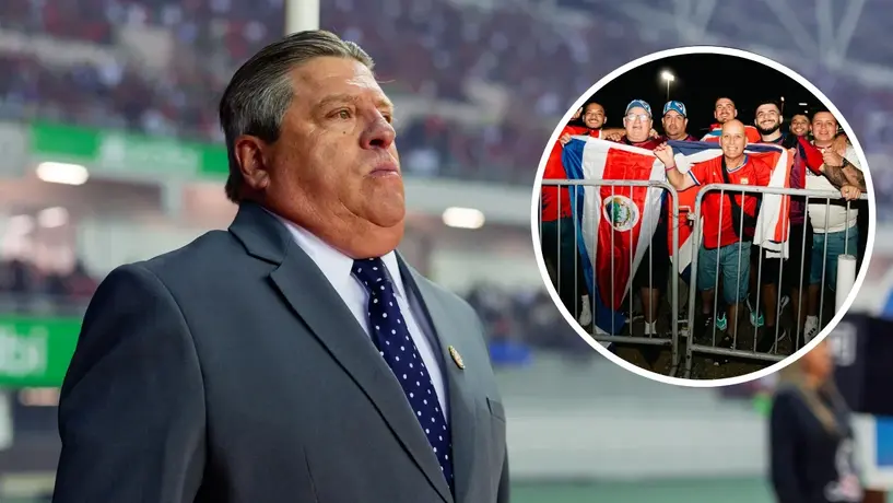 "Vino a hacer estupideces": afición de Costa Rica revienta al Piojo Herrera