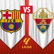 Barcelona vs Elche EN VIVO LaLiga Jornada 11
