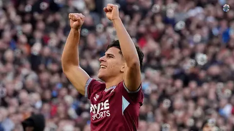 Mateus Fernandes rompe récord en la Premier en la derrota del West Ham