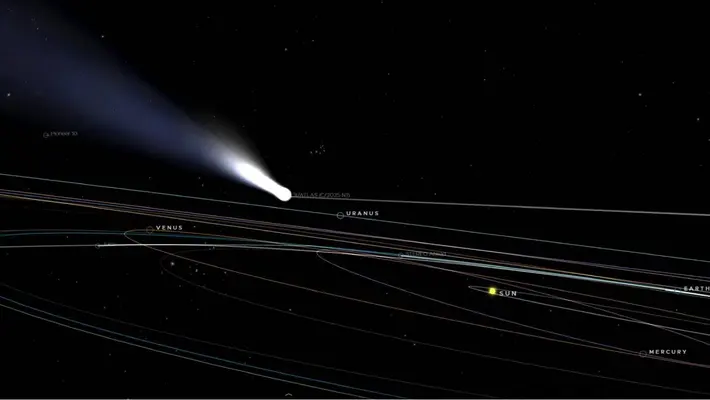 Científico de Harvard acusa a la NASA de ocultar información sobre el objeto interestelar 3I/ATLAS