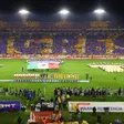 Afición de Tigres se lucen con espectacular mosaico en la Final de Ida