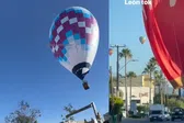 Aterrizajes de emergencia en León: globos del FIG 2025 descienden en plena vialidad