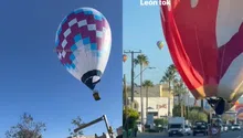 Aterrizajes de emergencia en León: globos del FIG 2025 descienden en plena vialidad