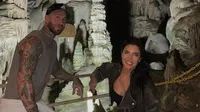 Sergio Ramos y Pilar Rubio visitaron icónicas cuevas de Nuevo León