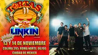 Linkin Park invita tortas en CDMX previo al Corona Capital 2025: menú, fechas y ubicación