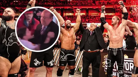 ¿Y esto? Paul Heyman empujó a un niño después de Survivor Series