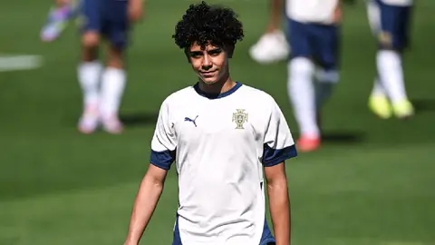 Cristiano Ronaldo Jr. hace su debut con Portugal Sub 16