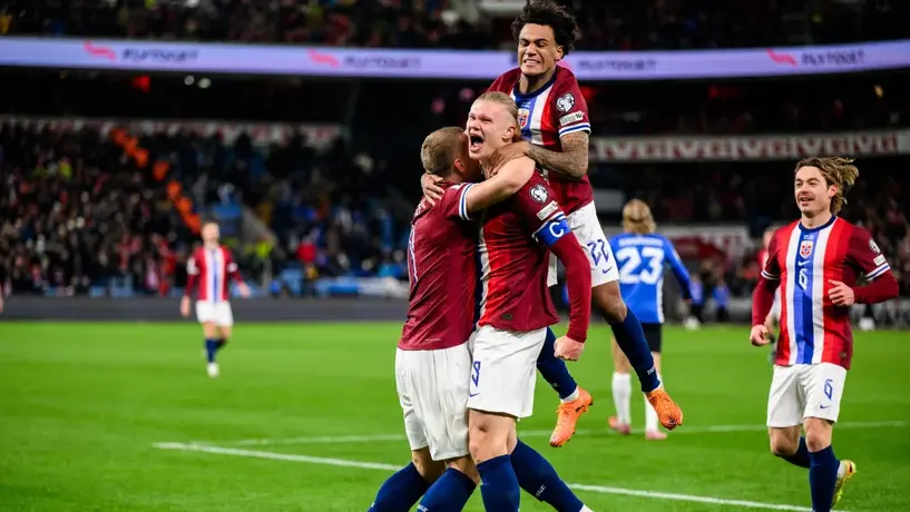 ¡Poder nórdico! Noruega golea a Estonia y acaricia el Mundial 2026