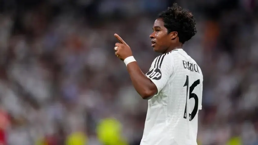 Endrick busca salir del Real Madrid | AP