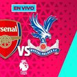 Arsenal vs Crystal Palace EN VIVO Premier League Jornada 9