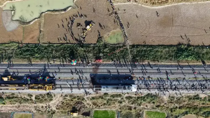 Tren de alta velocidad arrolla y mata a 7 elefantes en el noreste de India