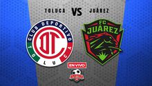 Toluca vs FC Juárez EN VIVO Liga MX Apertura 2025 Cuartos de Final Vuelta