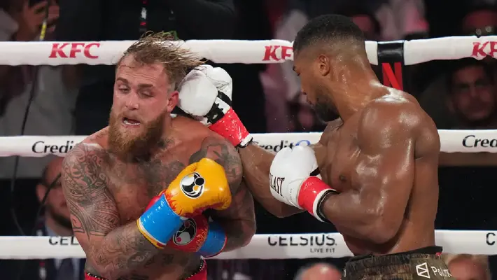 Jake Paul y Anthony Joshua son suspendidos después de su combate