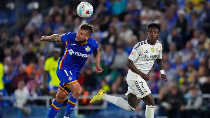¡A callar! Vinicius lanza mensaje a jugador del Getafe tras polémico arbitraje en LaLiga
