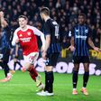 Arsenal golea de visita al Brugge y se afianza como líder de la Champions League