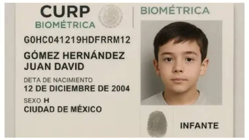 CURP Biométrica 2026: ¿Cuál es la edad mínima para registrar datos biométricos?