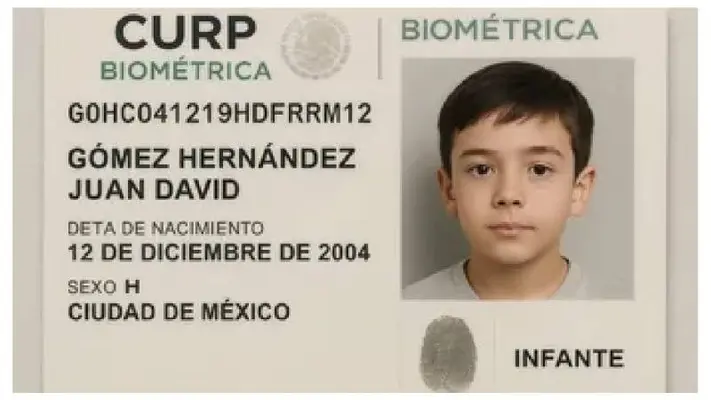 CURP Biométrica 2026: ¿Cuál es la edad mínima para registrar datos biométricos?