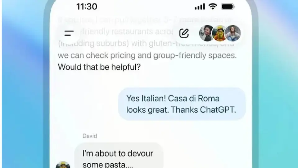 ChatGPT incorpora chats grupales al estilo WhatsApp: así funcionarán