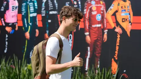 Así vivió el papá de Oliver Bearman el histórico cuarto lugar de su hijo en el Gran Premio de México