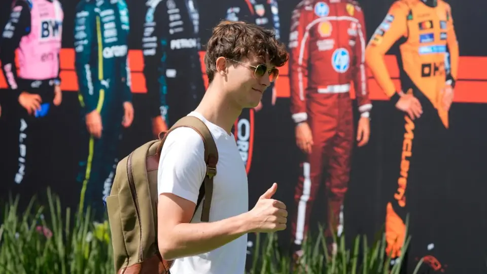 Así vivió el papá de Oliver Bearman el histórico cuarto lugar de su hijo en el Gran Premio de México