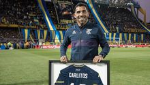 Boca Juniors homenajeó a Carlos Tevez en su regreso a La Bombonera