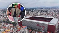 Luis Chávez presente en el Estadio Nemesio Diez para la Gran Final