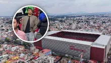 Luis Chávez presente en el Estadio Nemesio Diez para la Gran Final
