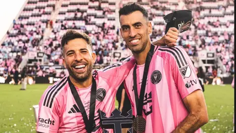 Jordi Alba y Sergio Busquets dicen adiós a las canchas tras ser campeones con Inter Miami