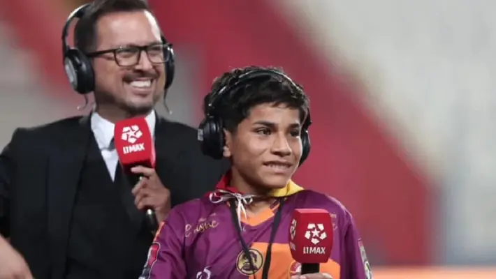 Pol Deportes debuta en televisión tras viralizarse por su narración de la Libertadores