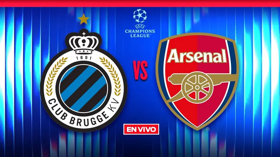 Club Brugge vs Arsenal EN VIVO UEFA Champions League Jornada 6