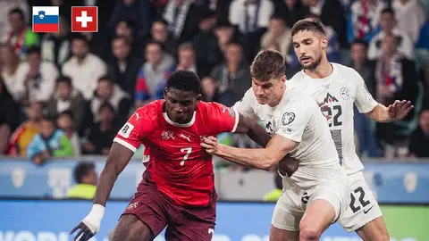 Eslovenia rescata empate y amarga clasificación de Suiza al Mundial 2026